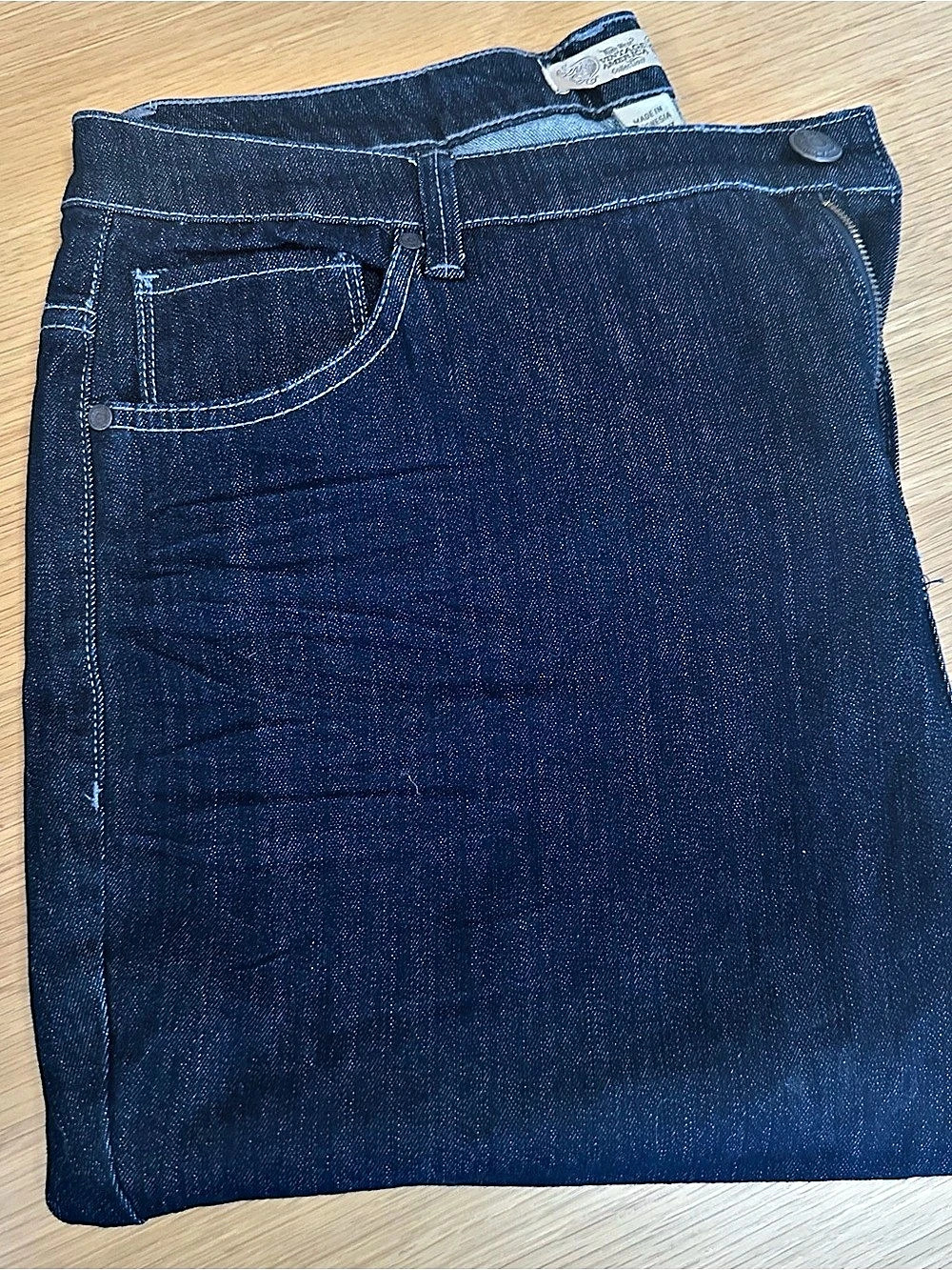 Matchstick Women’s Jeans. Women's Straight Leg Jeans Blue Size 16W